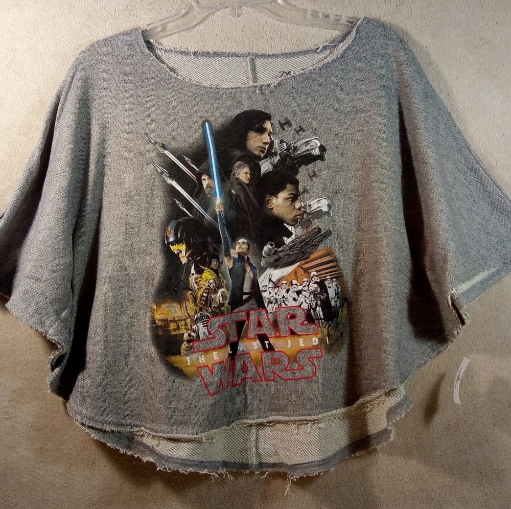 Star Wars The Last Jedi Women's Crop Top Shirt